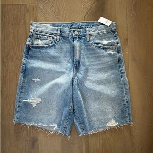 Gap women’s long jean shorts (jorts)